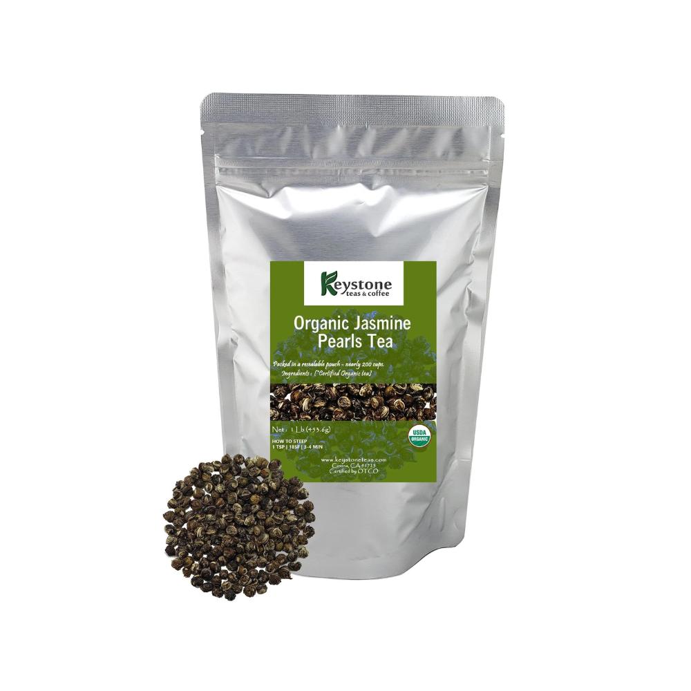 Organic Jasmine Pearls Green Tea