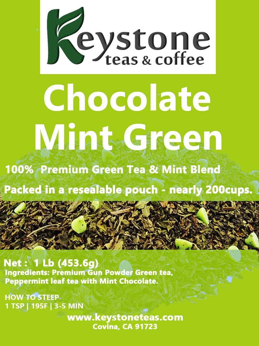 Chocolate Mint Green Tea