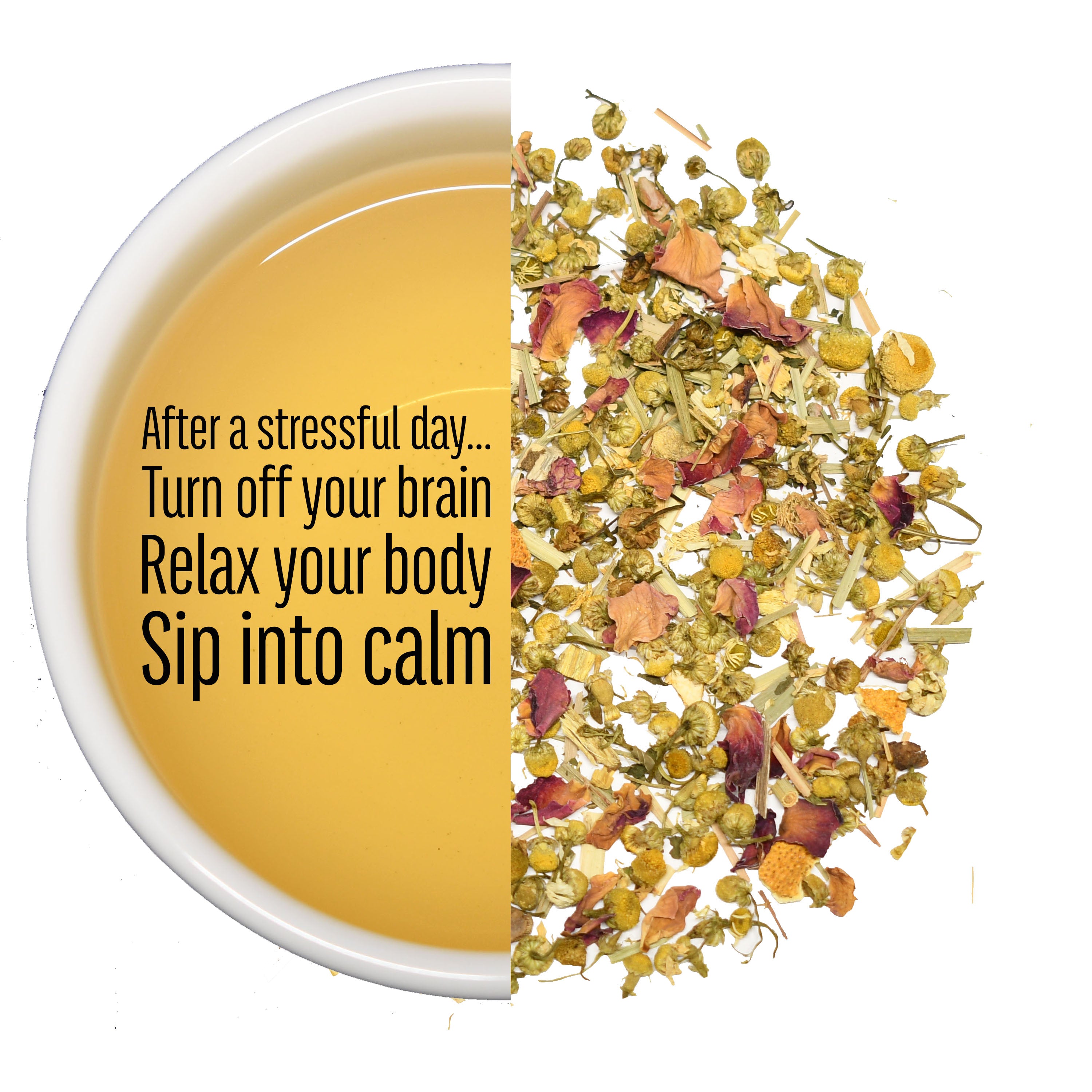 Citrus Chamomile Tea - Bed Time Tea |Herbal Chamomile Tea with Peppermint Flavor