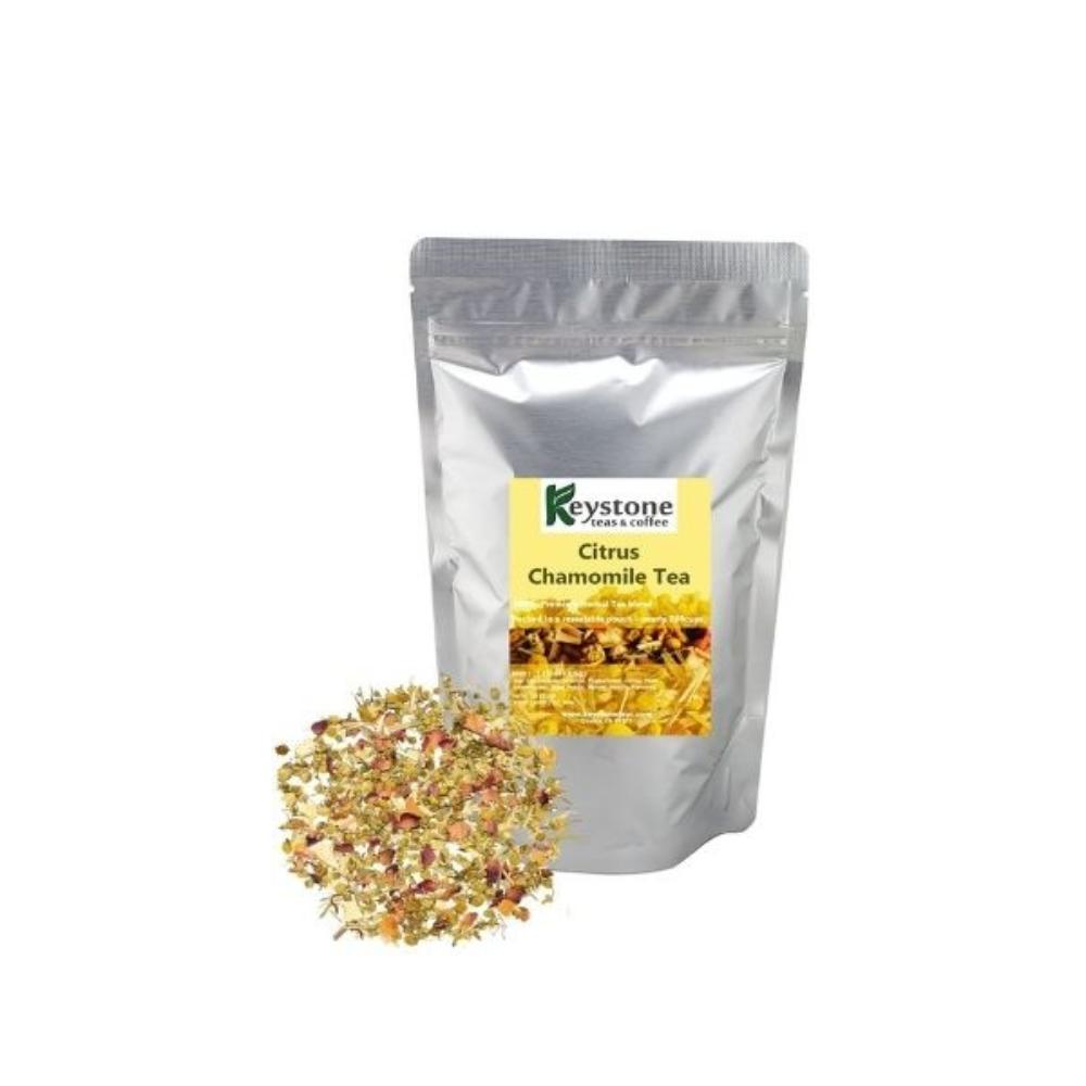 Citrus Chamomile Tea - Bed Time Tea |Herbal Chamomile Tea with Peppermint Flavor