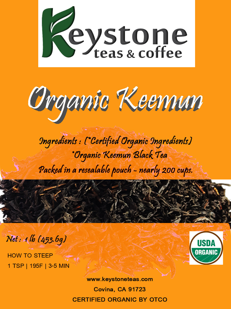 Organic Keemun Loose leaf tea